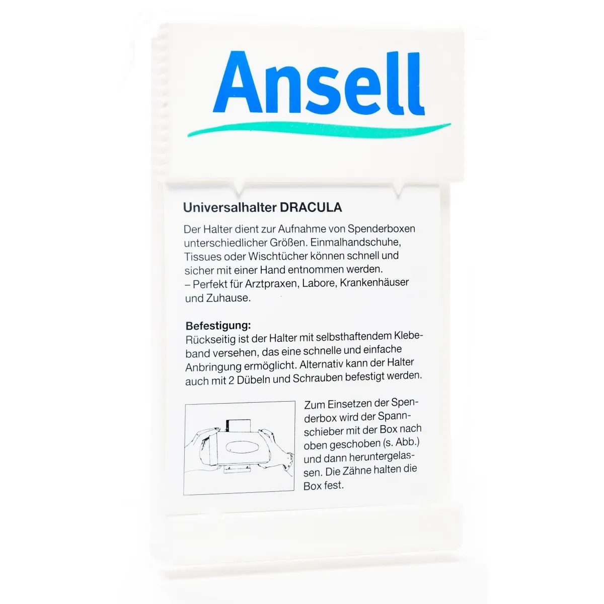 ANSEL DRACULA - CIMDU DISPENSERS N1 - Produkta attēls
