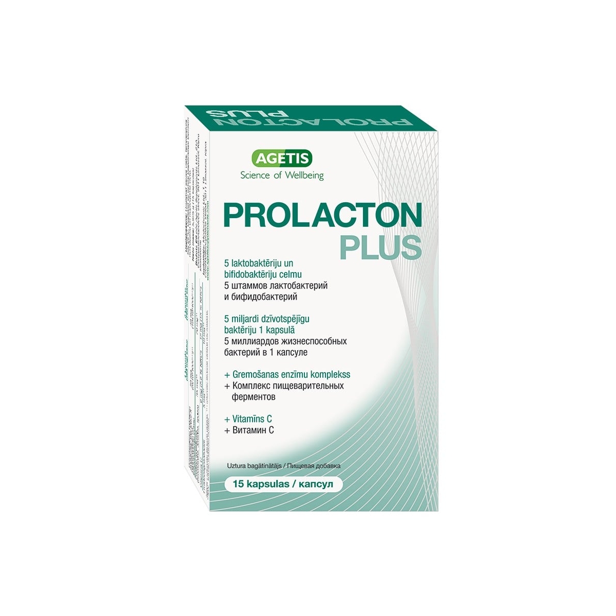 Prolacton Plus, 15 kapsulas - Produkta attēls