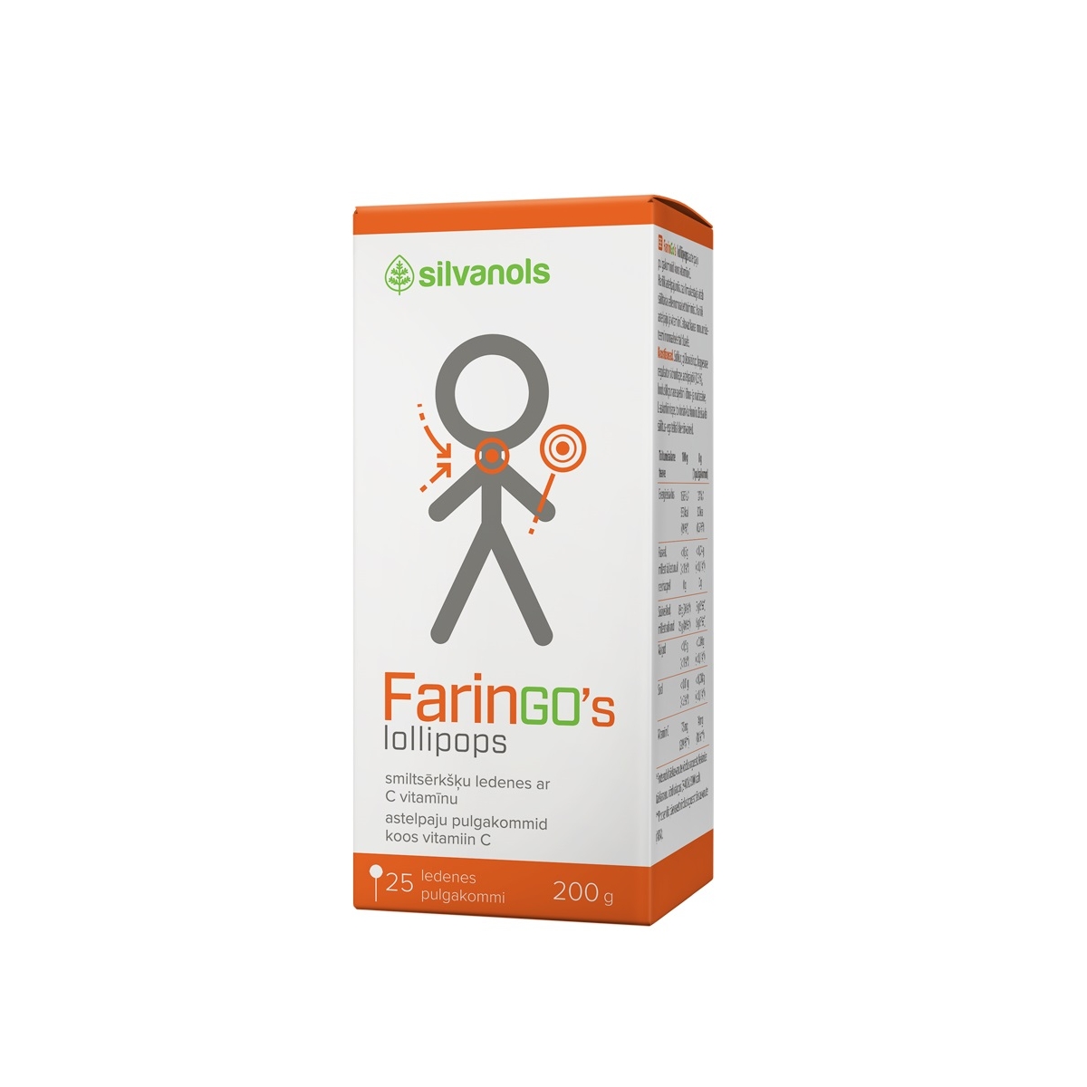 FARINGO konfektes, 25 gab. - Produkta attēls