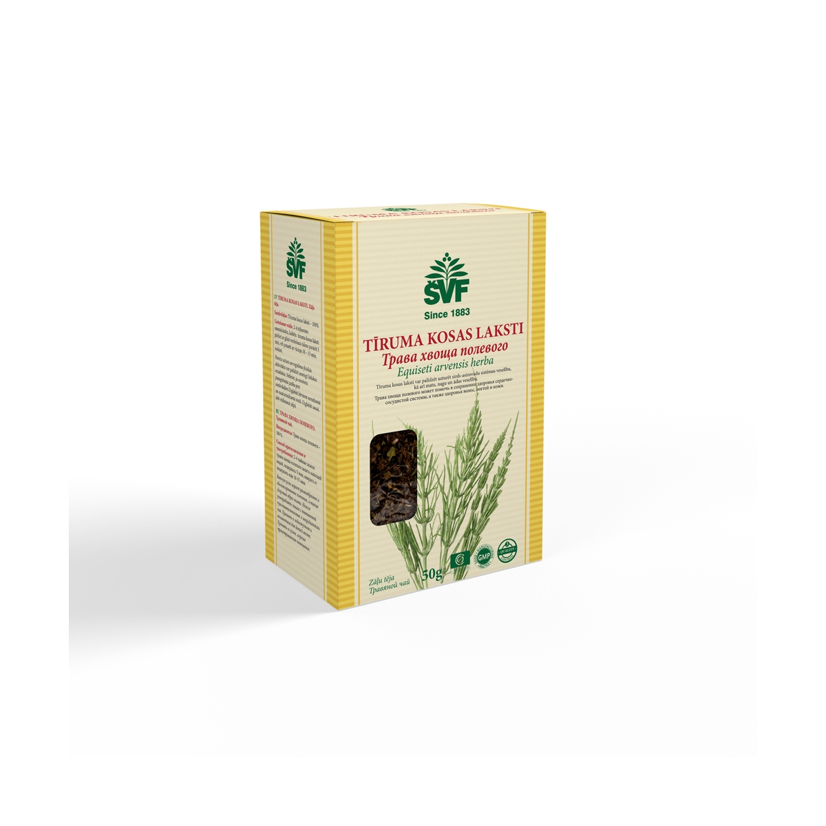 TĒJA KOSAS LAKSTI 50G (LIETUVA) - Produkta attēls