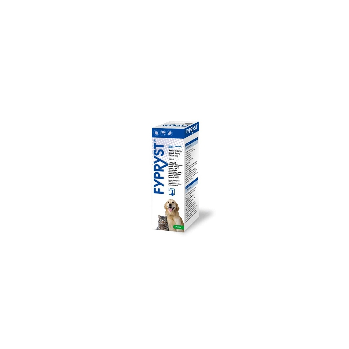 FYPRYST SPRAY 2.5MG/ML ŠĶĪD 100ML SUŅIEM/KAĶIEM - Produkta attēls