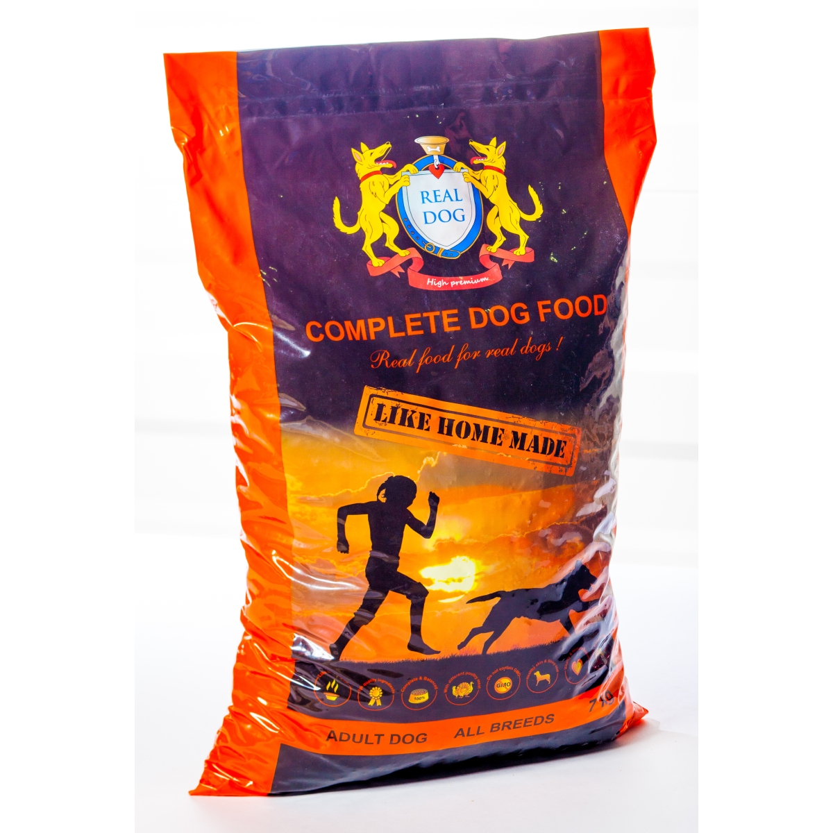 REAL DOG SUŅU SAUSĀ B PREMIUM 7.5KG - Produkta attēls