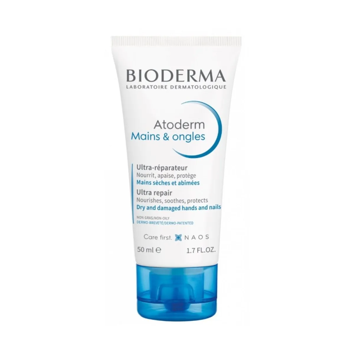 BIODERMA Atoderm Mains&Ongles roku krēms, 50 ml - Produkta attēls