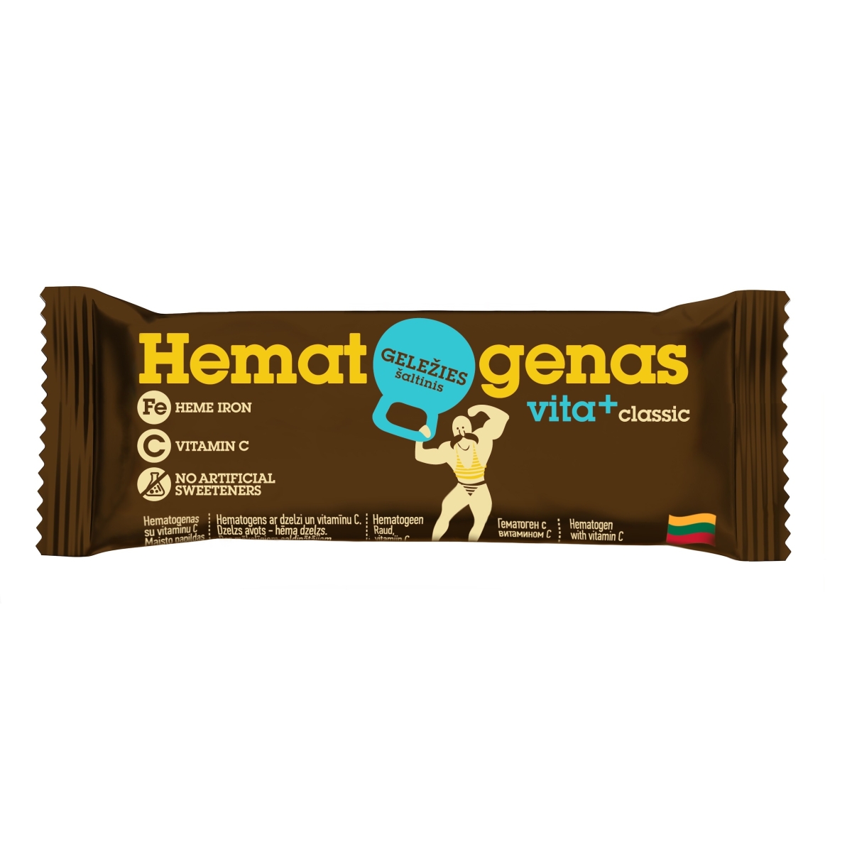 HEMATOGENAS Vita+ hematogens, 50 g - Produkta attēls