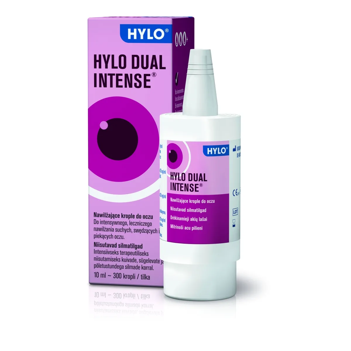 HYLO-DUAL Intense acu pilieni, 10 ml - Produkta attēls