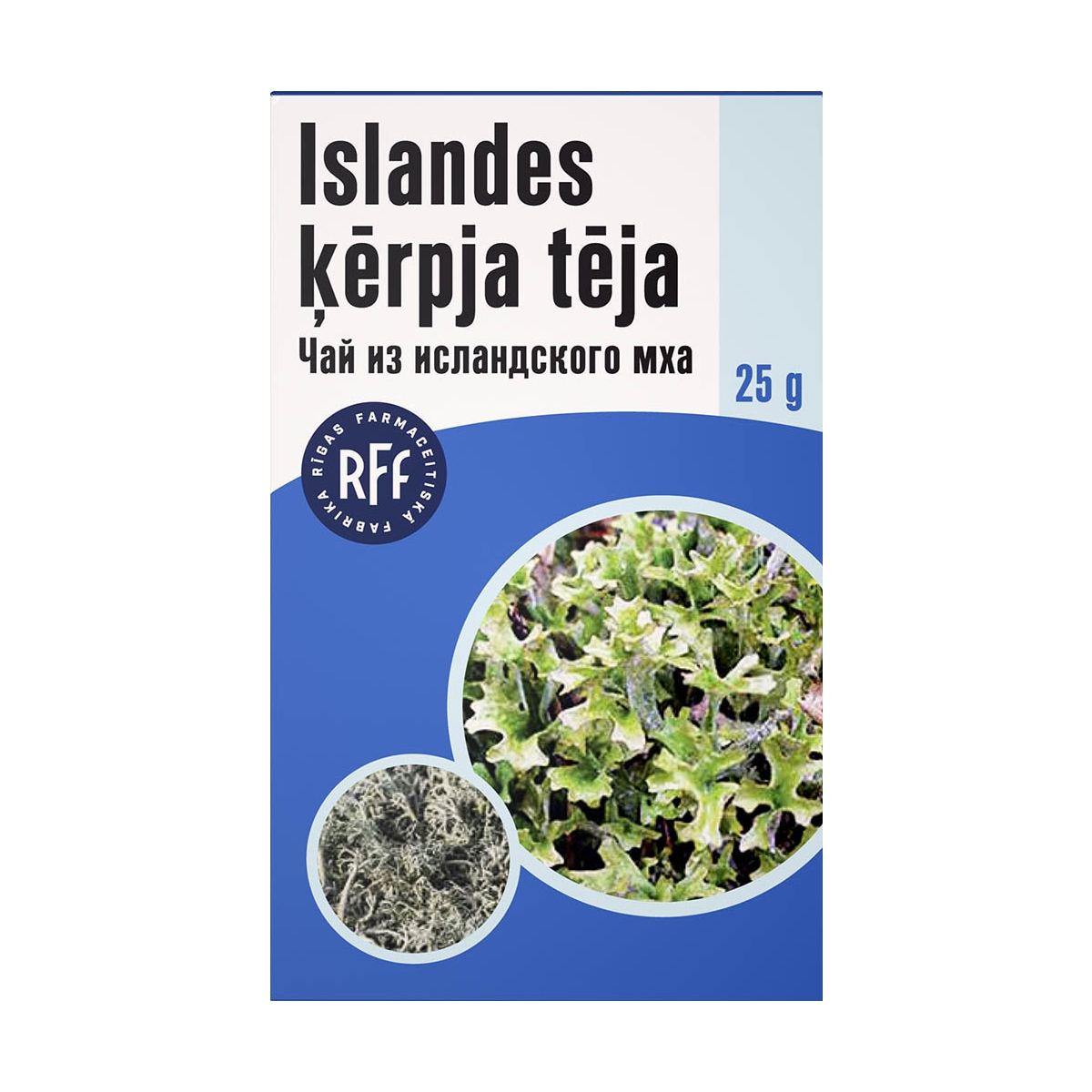 RFF Islandes ķērpja tēja, 25 g - Produkta attēls