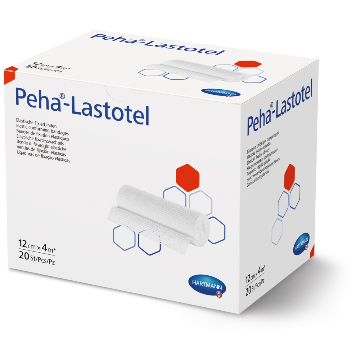 PEHA-LASTOTEL elastīga marles saite, 12 cm x 4 m - Produkta attēls