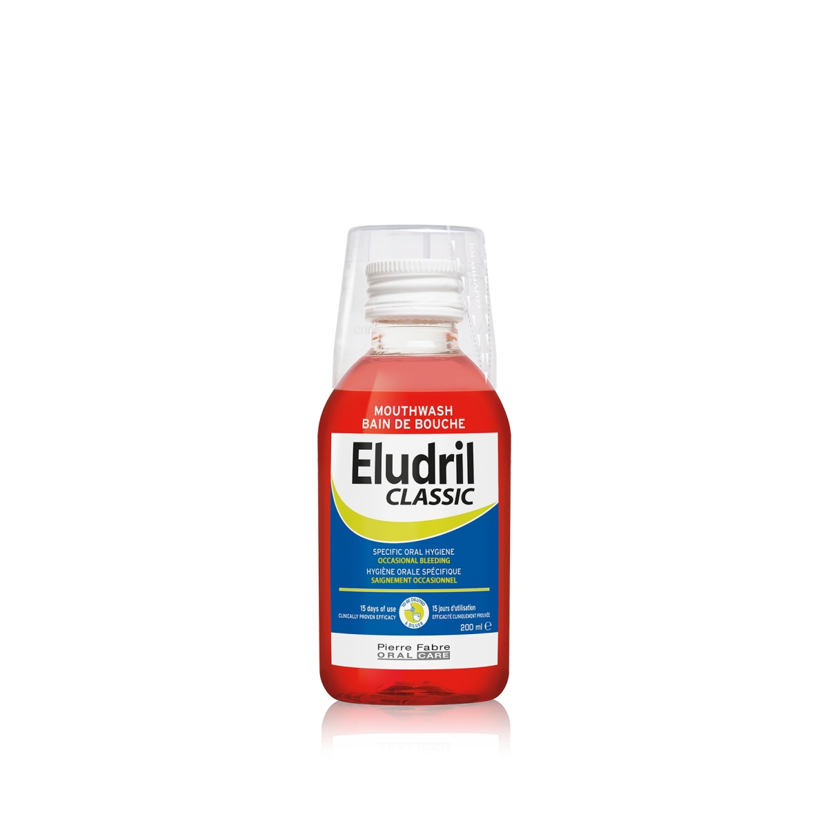 ELUDRIL CLASSIC mutes skalojamais līdzeklis, 200 ml - Produkta attēls