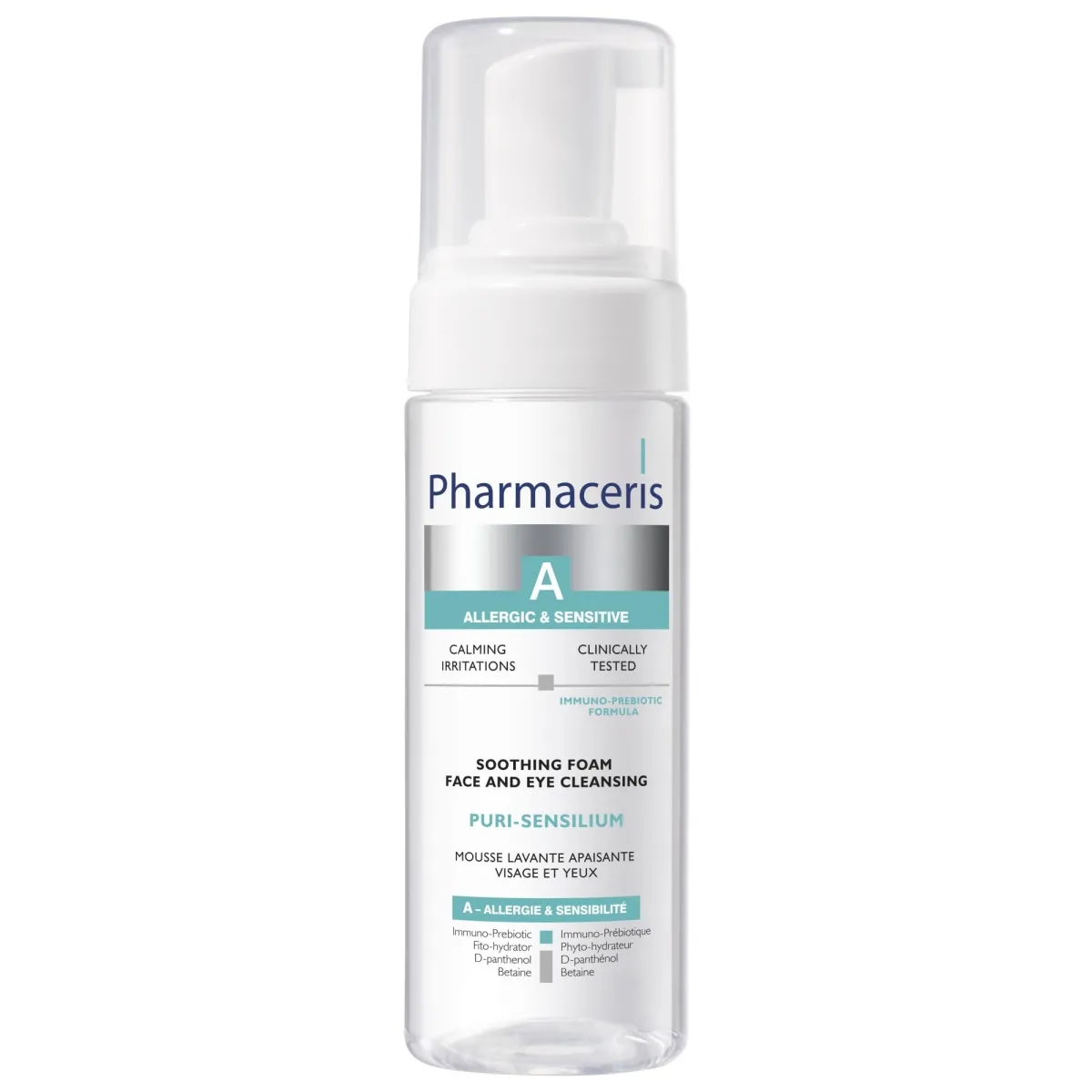 PHARMACERIS A.Puri-Sensilium putas sejas mazgāšanai, 150 ml - Produkta attēls