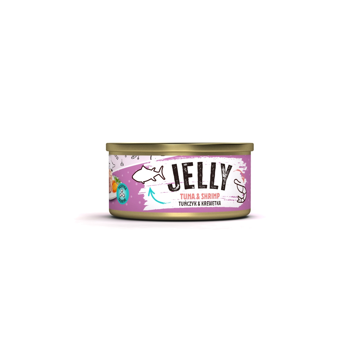 MR.BANDIT CAT JELLY KONS TUNA/SHRIMP /TUN/GARN ŽELEJĀ 80G /1667 - Produkta attēls