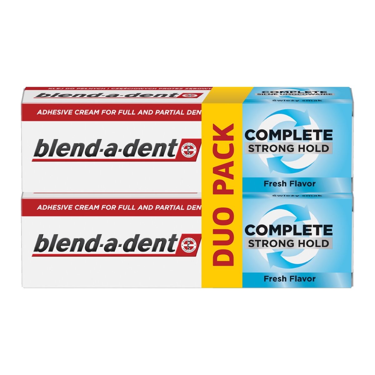 BLEND A DENT Complete Strong Hold, Fresh Flavor, 2x47g - Produkta attēls