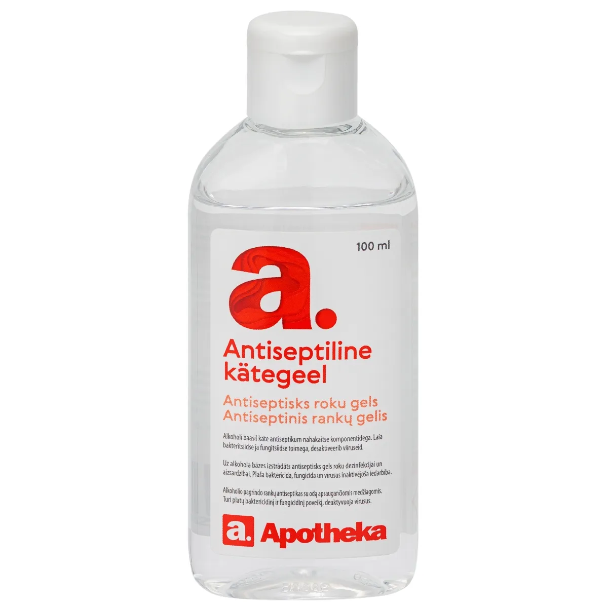 APOTHEKA antiseptisks roku gels, 100 ml - Produkta attēls