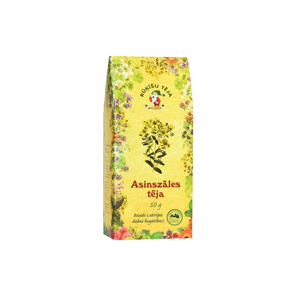 RŪĶĪŠU TĒJA ASINSZĀLES 50G - Produkta attēls