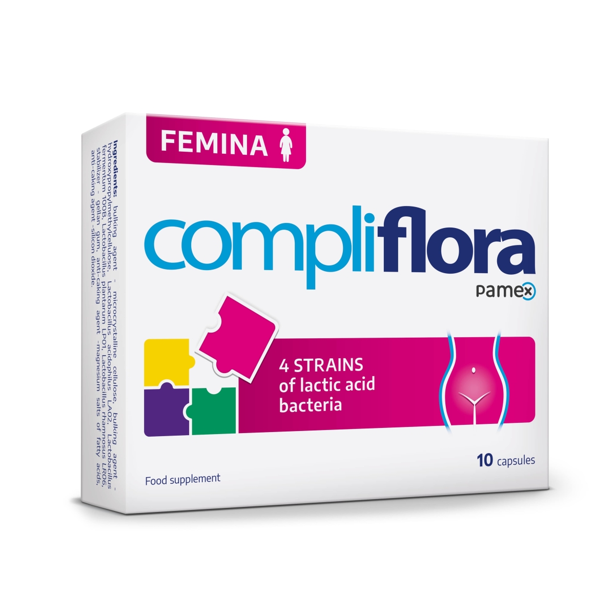 COMPLIFLORA Femina kapsulas, 10 gab. - Produkta attēls