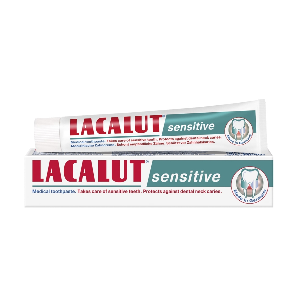 LACALUT Sensitive zobu pasta, 75 ml - Produkta attēls