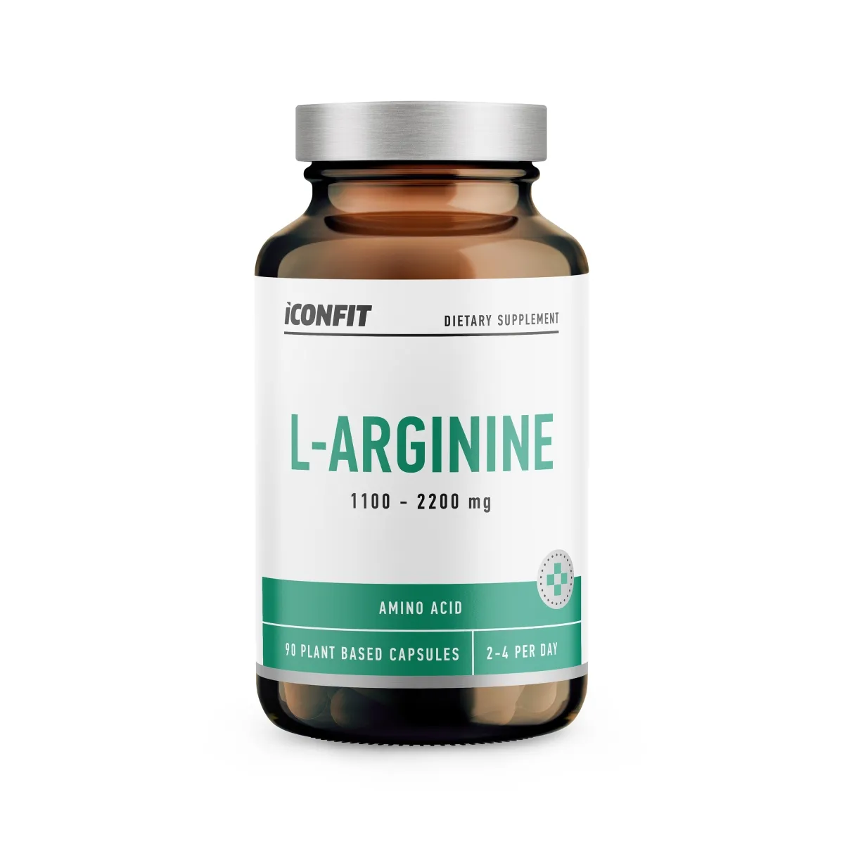 ICONFIT L-arginīns kapsulas, 90 gab. - Produkta attēls