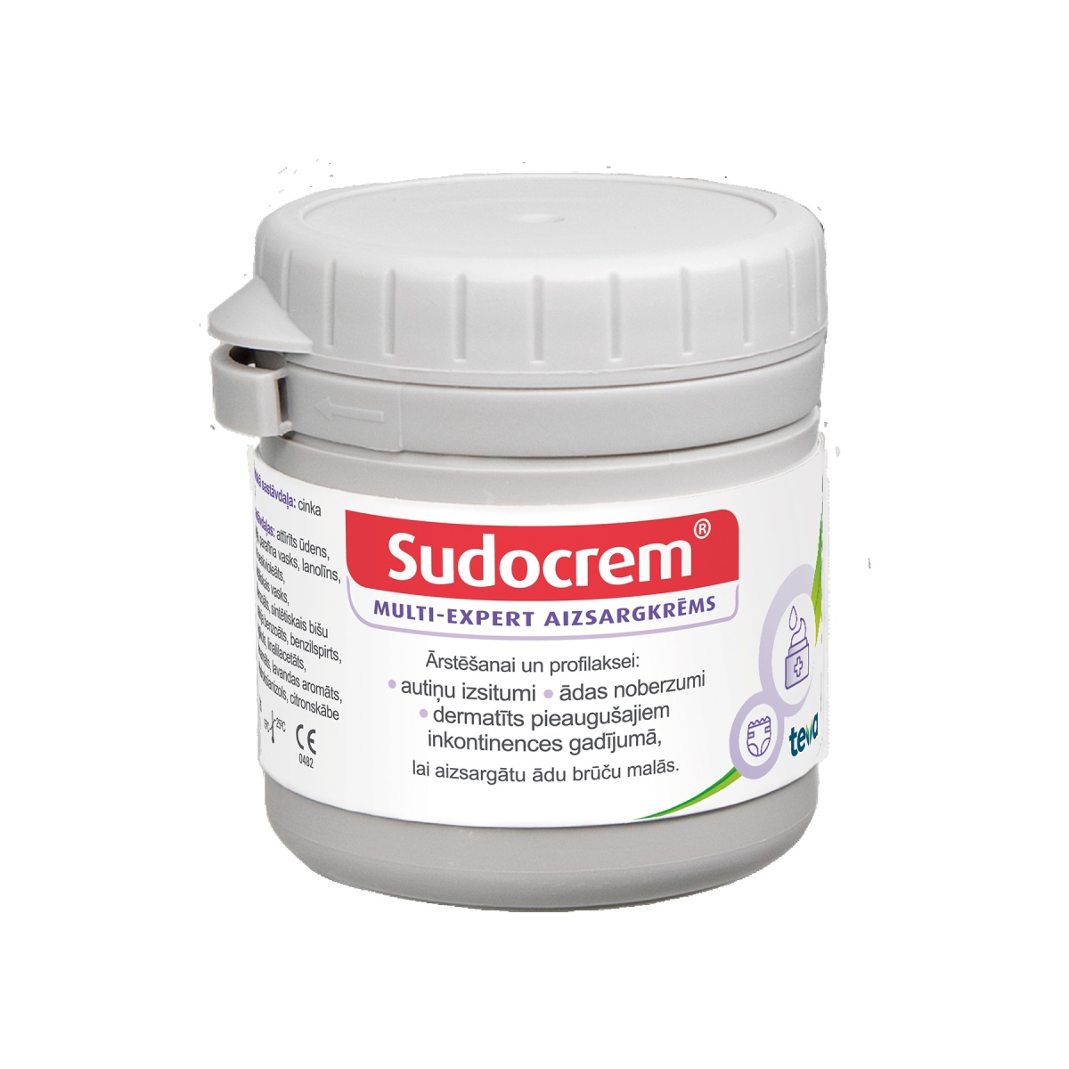 SUDOCREM® Multi-expert barrier krems, 125 g - Produkta attēls