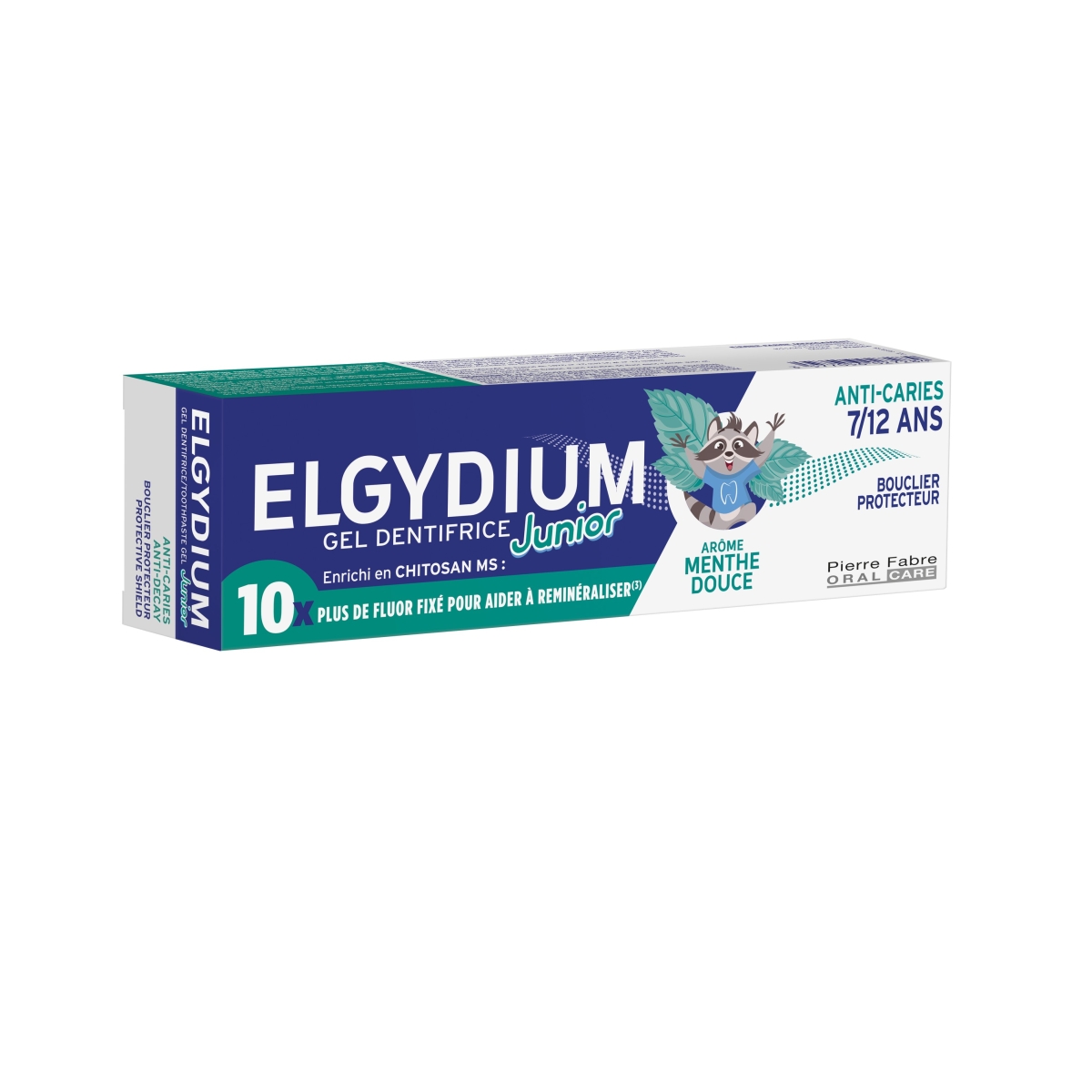 ELGYDIUM Junior Mild Mint zobu pasta, 50 ml - Produkta attēls