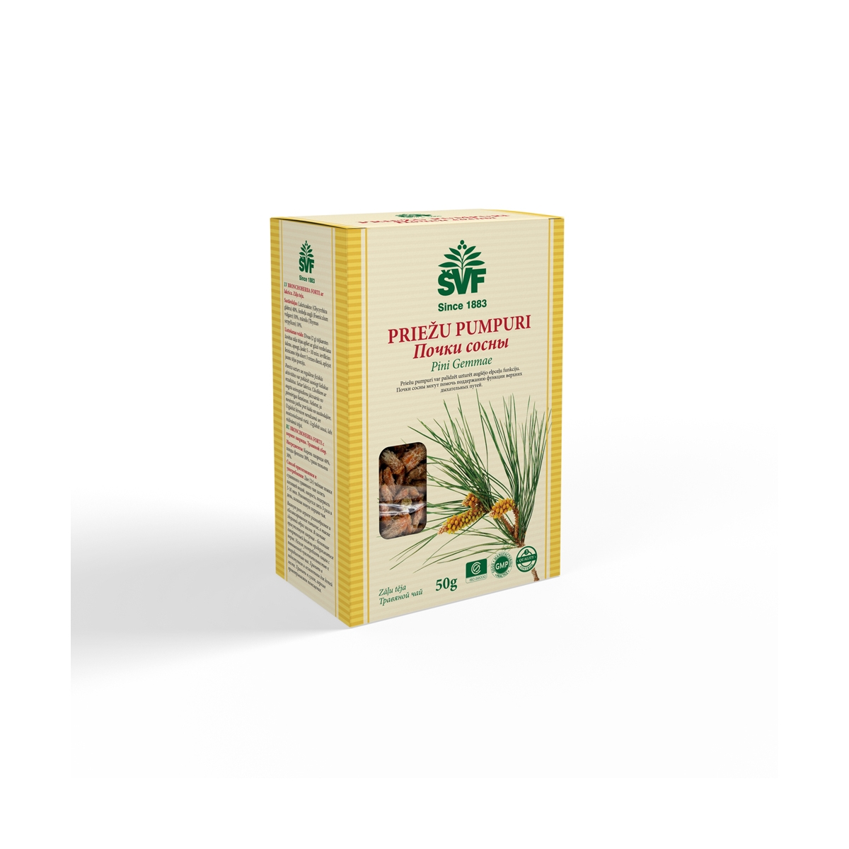 TĒJA PRIEŽU PUMPURI 50G (LIETUVA) - Produkta attēls