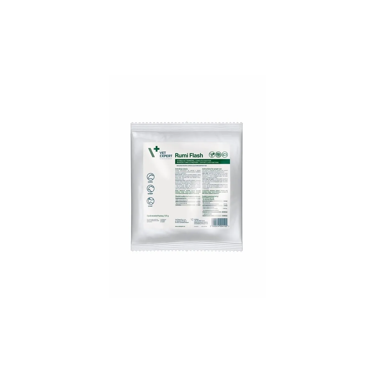 VE RUMIFLASH PULVERIS 125G ATGREMOTĀJIEM - Produkta attēls