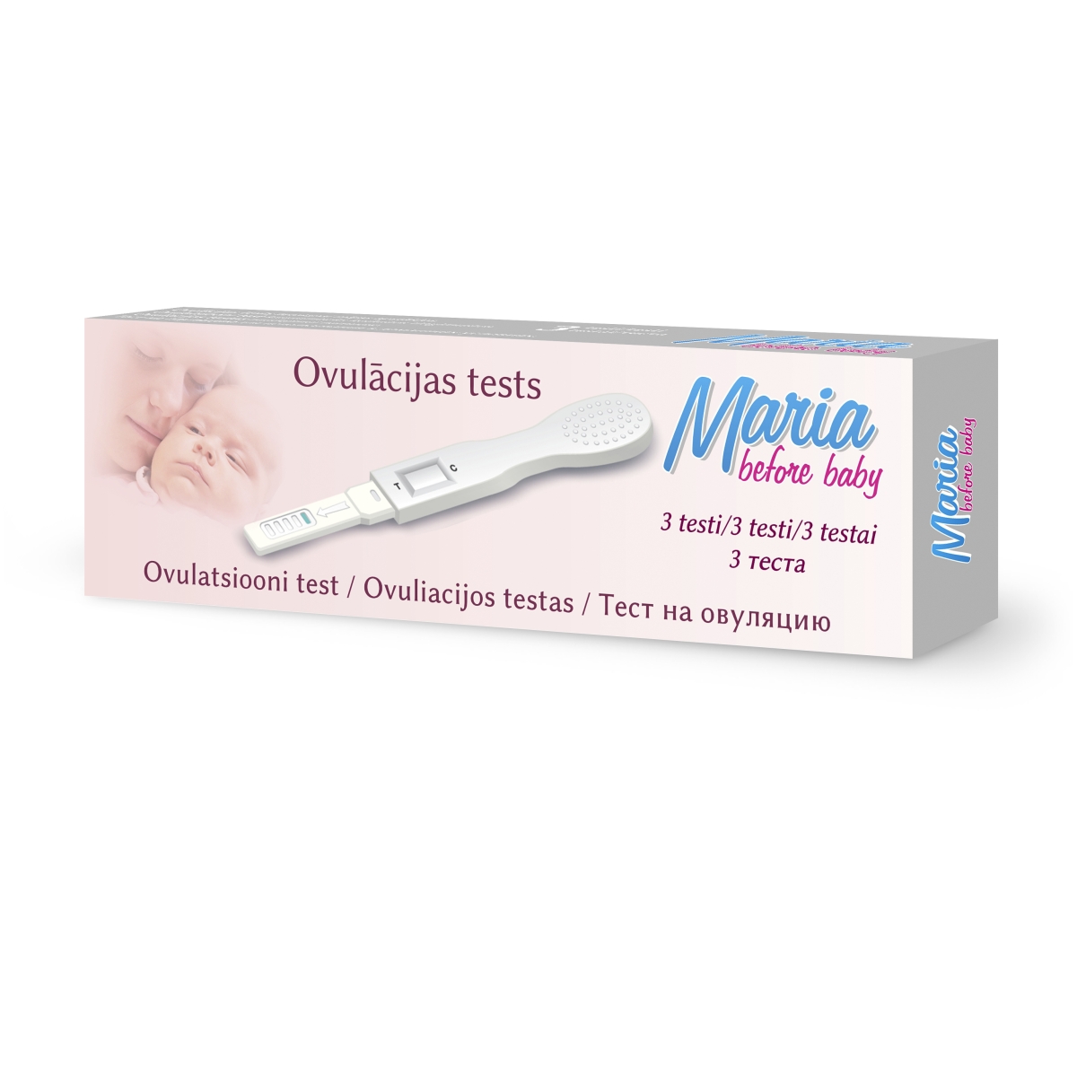 MARIA Before Baby ovulācijas tests, 3 gab. - Produkta attēls