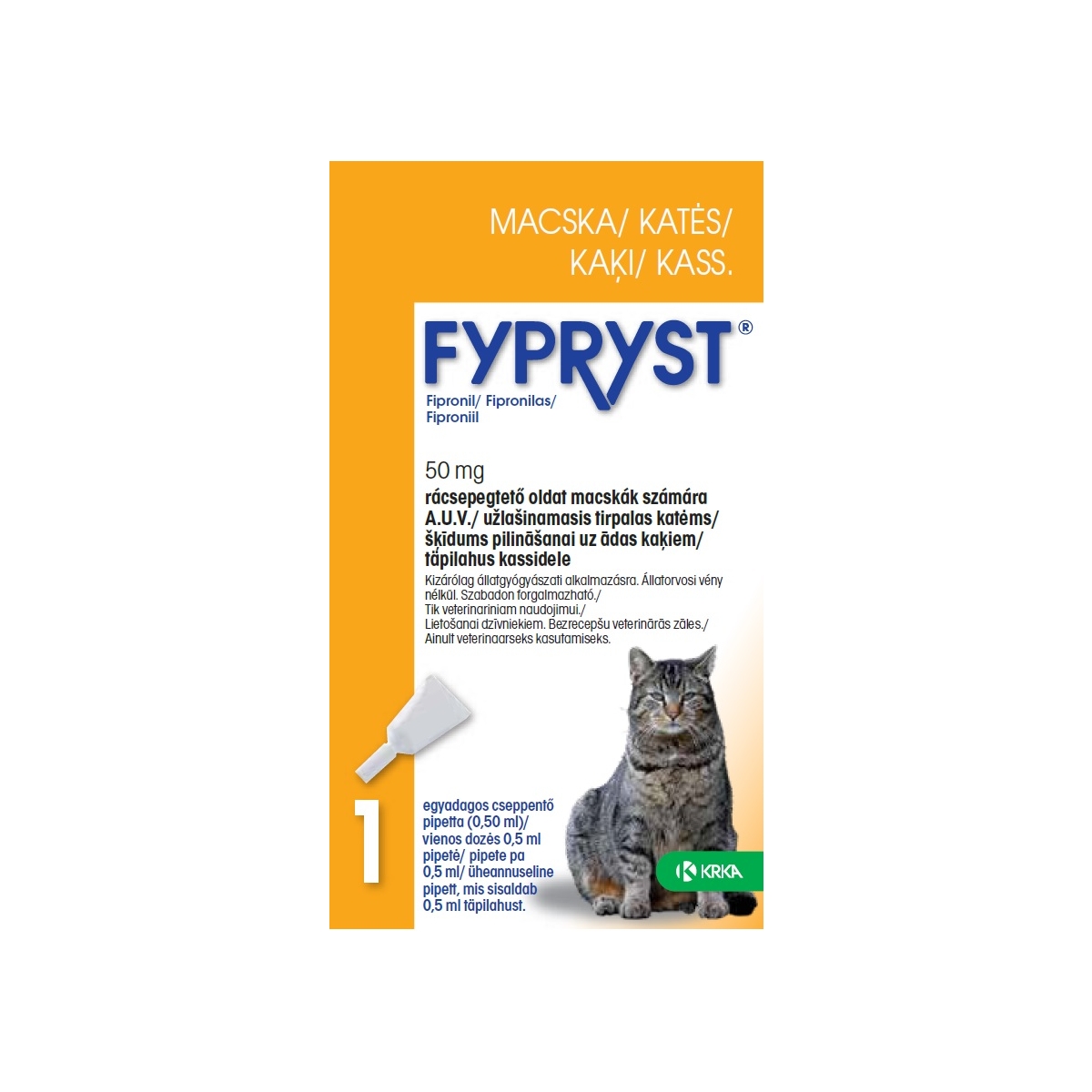 FYPRYST  50MG ŠĶĪD KAĶIEM N1 - Produkta attēls