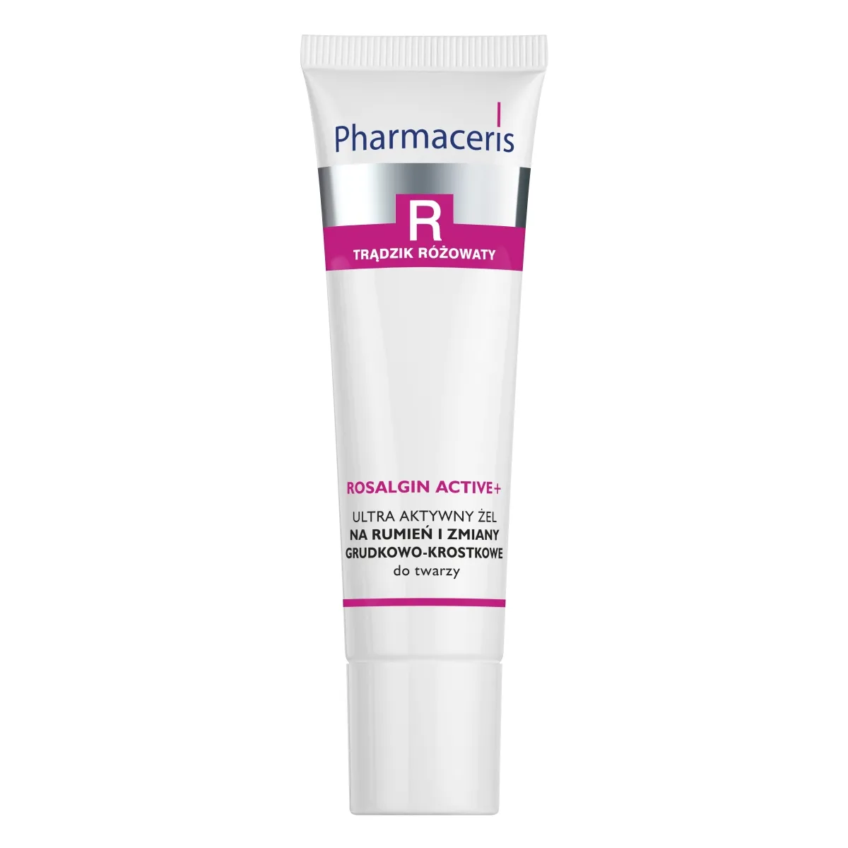 PHARMACERIS R.Rosalgin Active+ gēls pret eritēmu, papulām un pustulām, - Produkta attēls