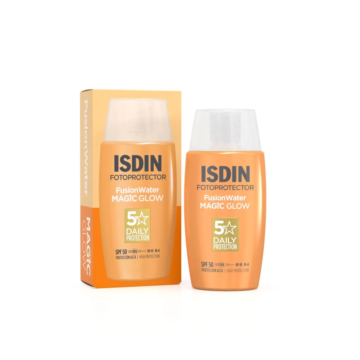 ISDIN Fotoprotector Magic Glow mirdzuma aizsargfluīds SPF50, 50 ml - Produkta attēls