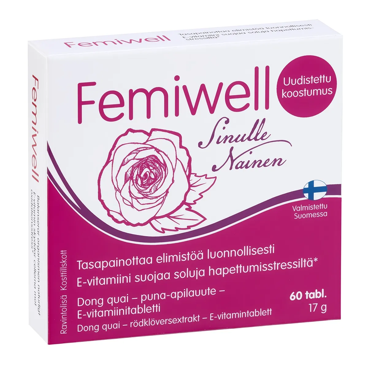 HKK Femiwell tabletes, 60 gab - Produkta attēls