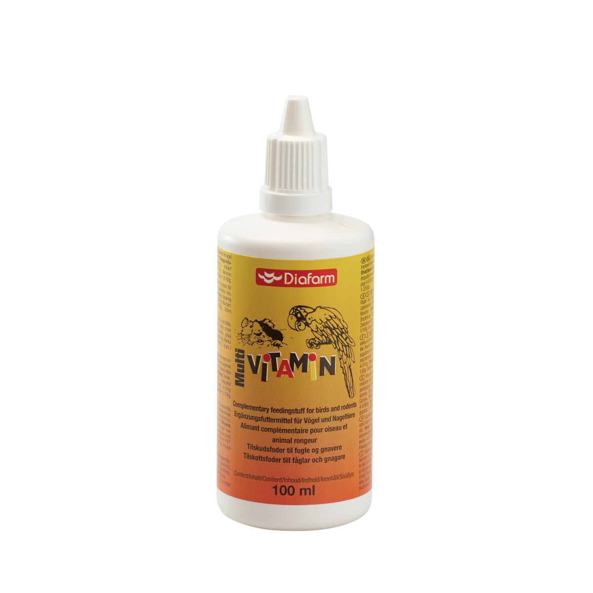 DF MULTIVIT BIRDS/RODENTS 100ML - Produkta attēls