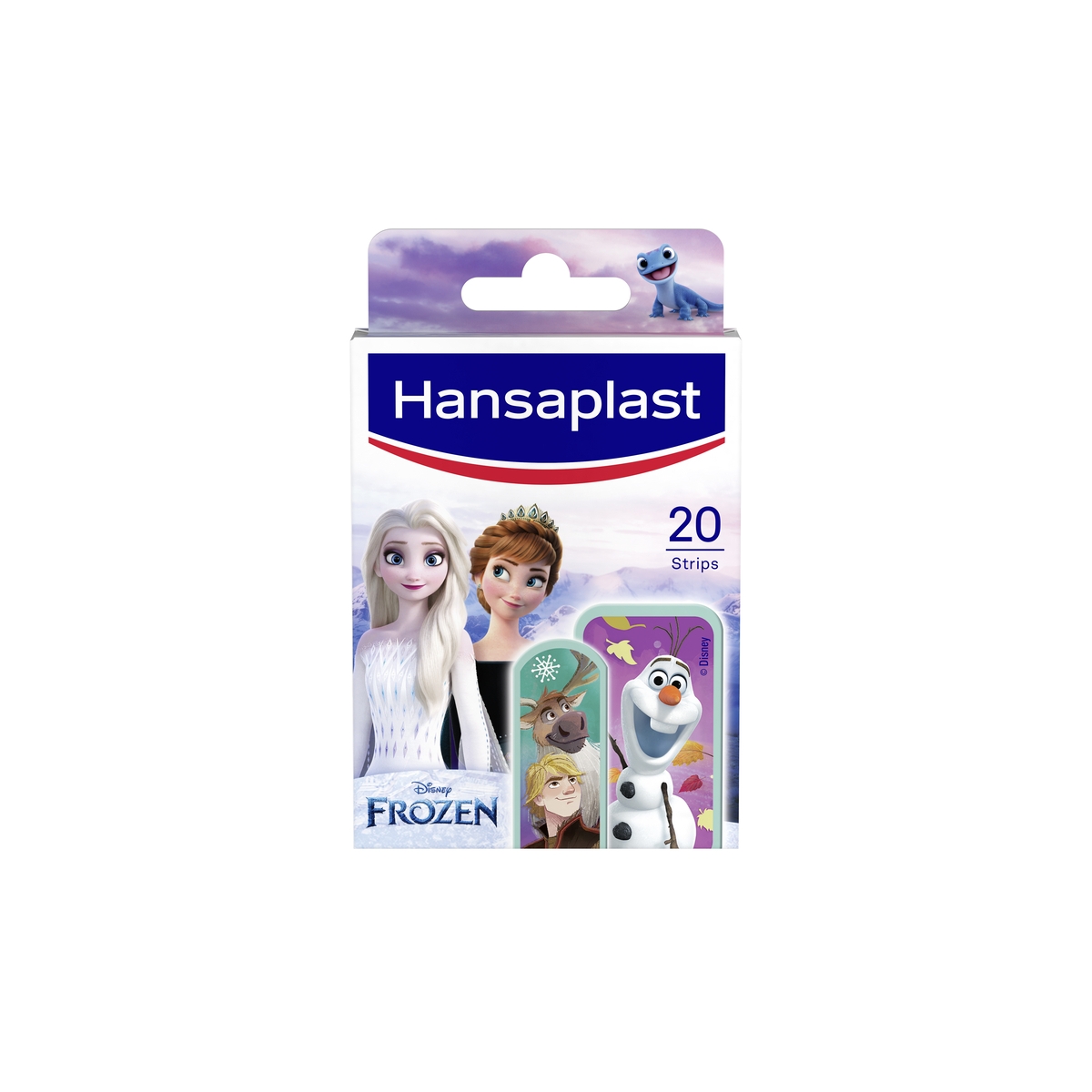 HANSAPLAST Kids Frozen plāksteri bērniem ar disneja motīviem, 20 gab. - Produkta attēls