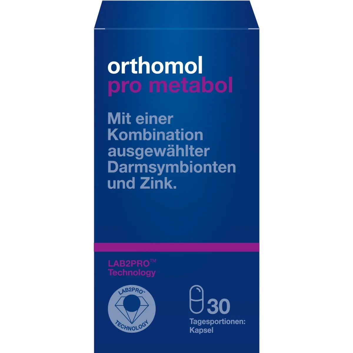ORTHOMOL Pro metabol kapsulas, 30 gab. - Produkta attēls