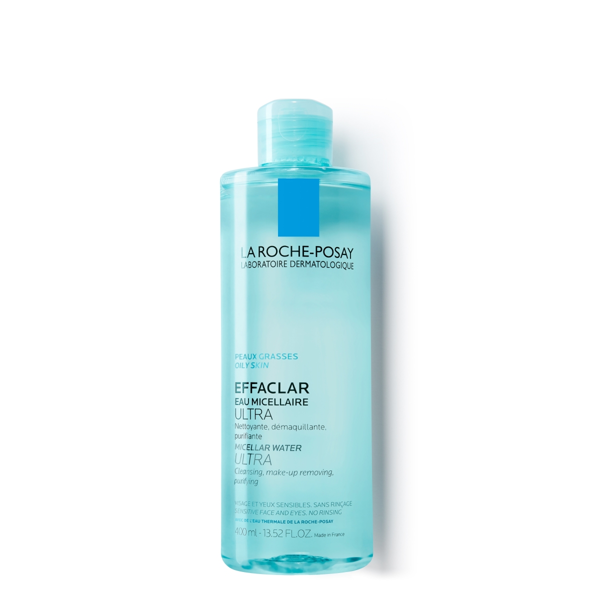 LA ROCHE-POSAY Effaclar micelārais ūdens taukainai sejas ādai, 400ml - Produkta attēls