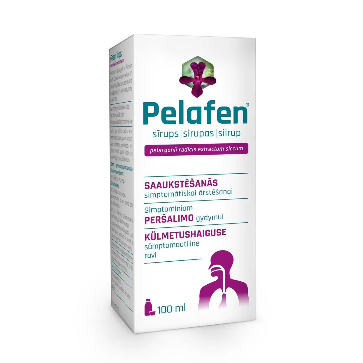 PELAFEN SĪRUPS 800MG/100ML - Produkta attēls