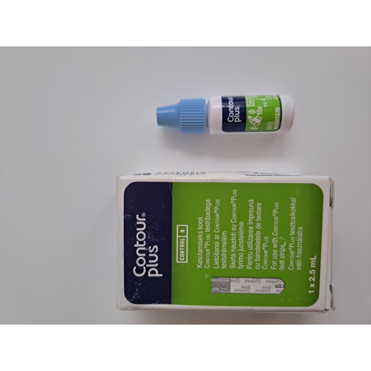 CONTOUR PLUS CONTROL SOL NORMAL 2,5 ML N1 - Produkta attēls