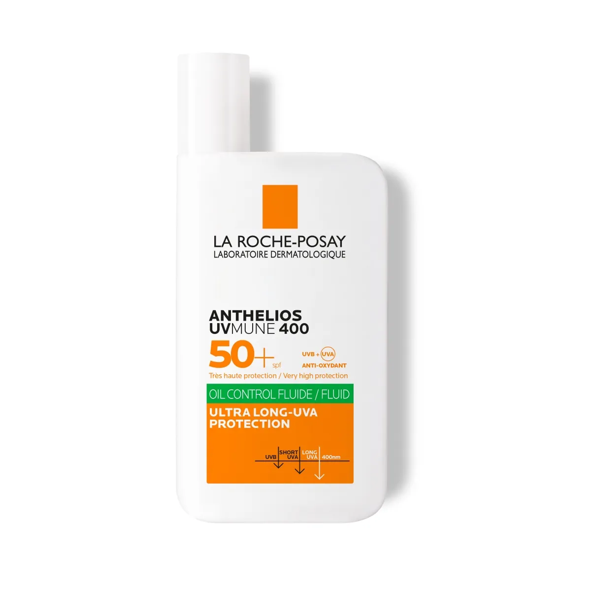 LA ROCHE-POSAY Anthelios UVMune 400 fluīds SPF50+, 50 ml - Produkta attēls