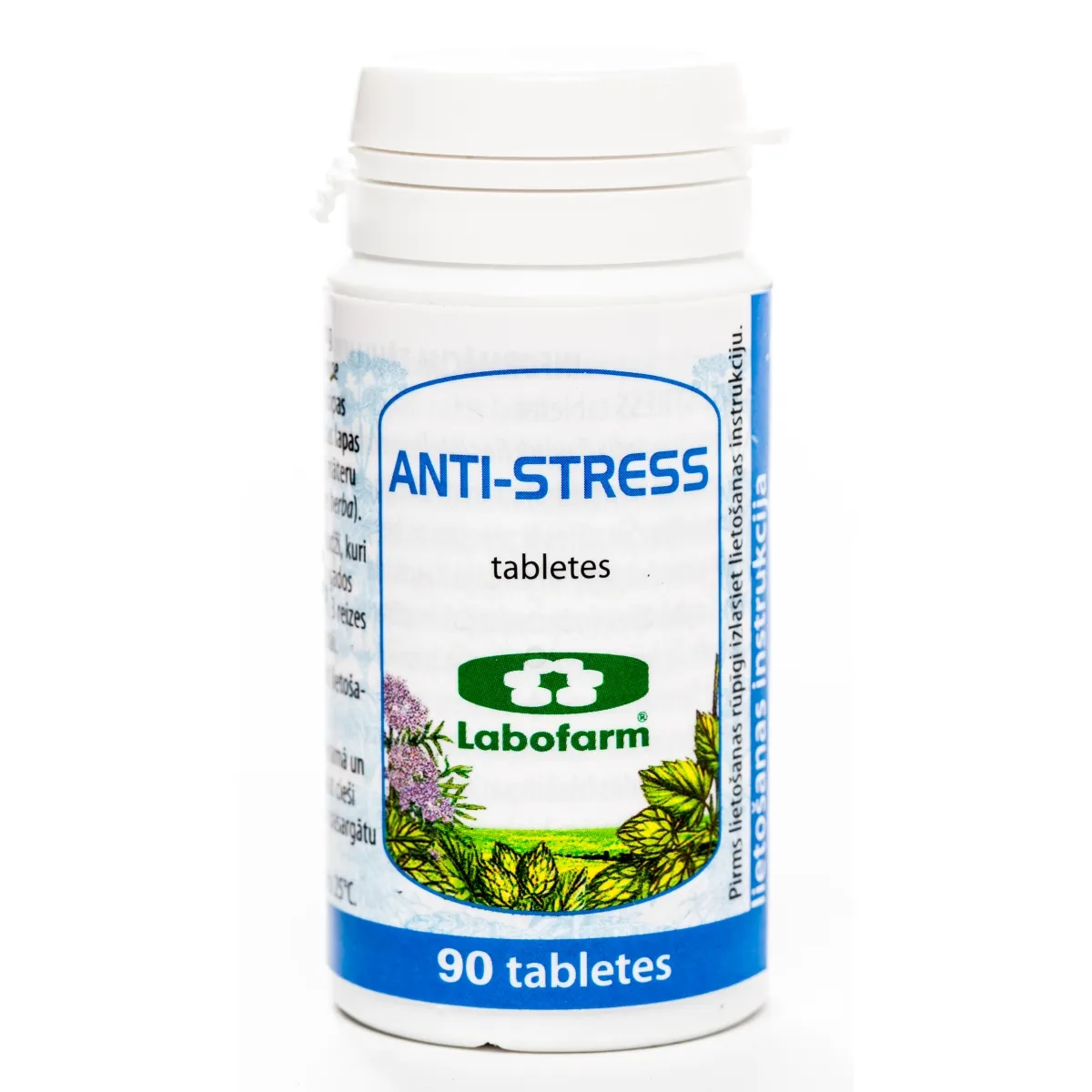 ANTI-STRESS TABLETES N90 PP PUDELĪTE - Produkta attēls