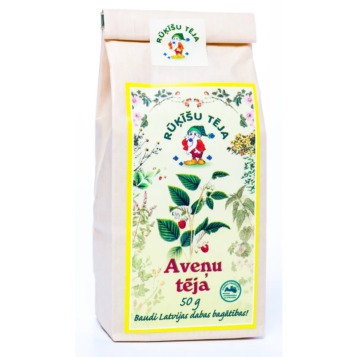 RŪĶĪŠU TĒJA AVEŅU 50G - Produkta attēls