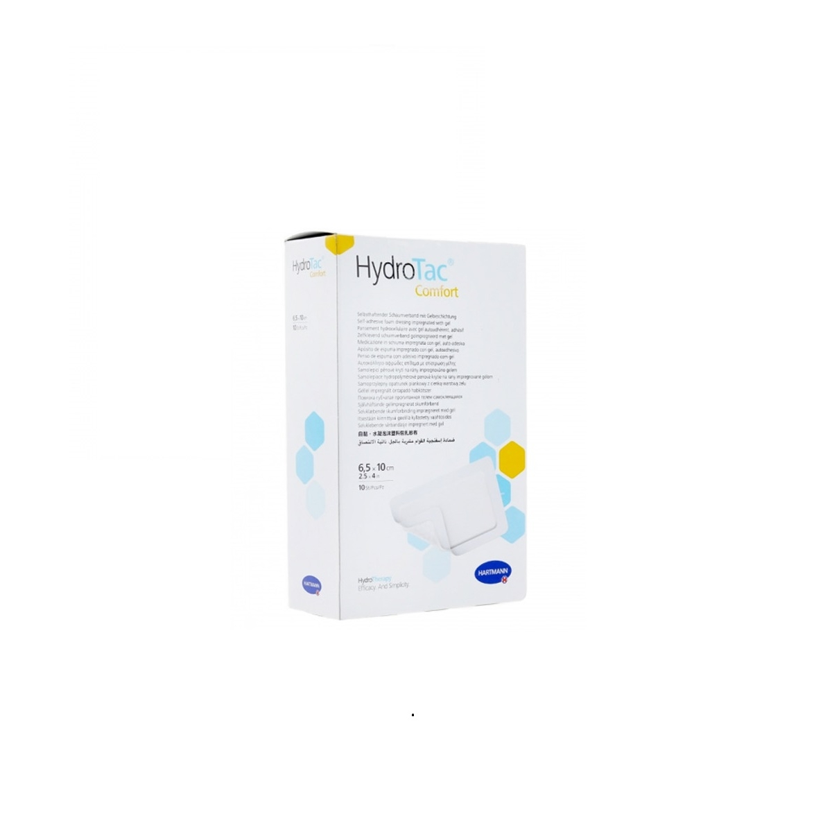 HYDROTAC Comfort brūču pārsējs (6.5 x 10 cm), 1 gab. - Produkta attēls