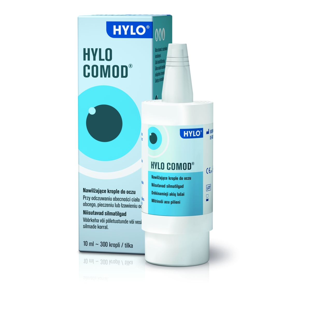 HYLO-COMOD acu pilieni, 10 ml - Produkta attēls
