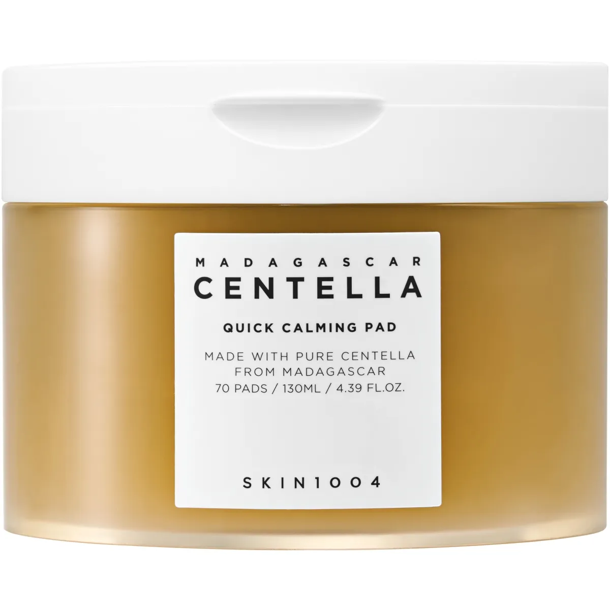 SKIN1004 MADAGASCAR CENTELLA QUICK CALMING PAD N70 - Produkta attēls