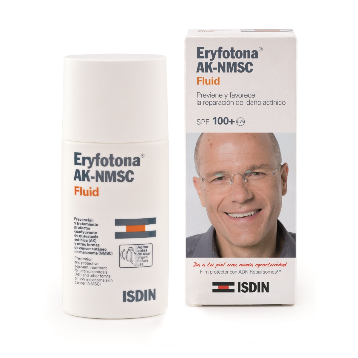 ISDIN Eryfotona AK-NMSC aizsargfluīds SPF100+, 50 ml - Produkta attēls
