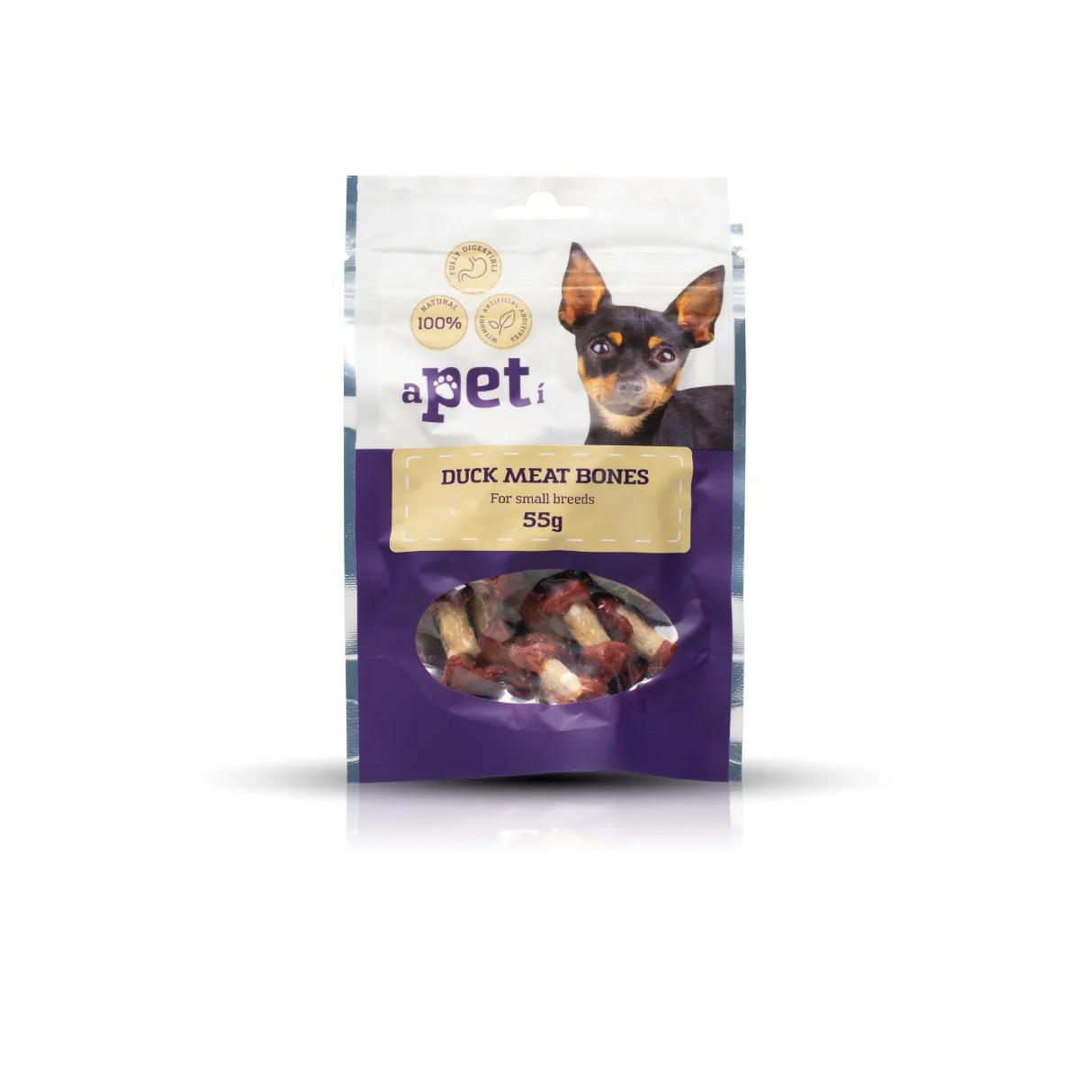 APETI PĪLES GAĻAS KAULIŅI MAZIEM SUŅIEM 55G - Produkta attēls