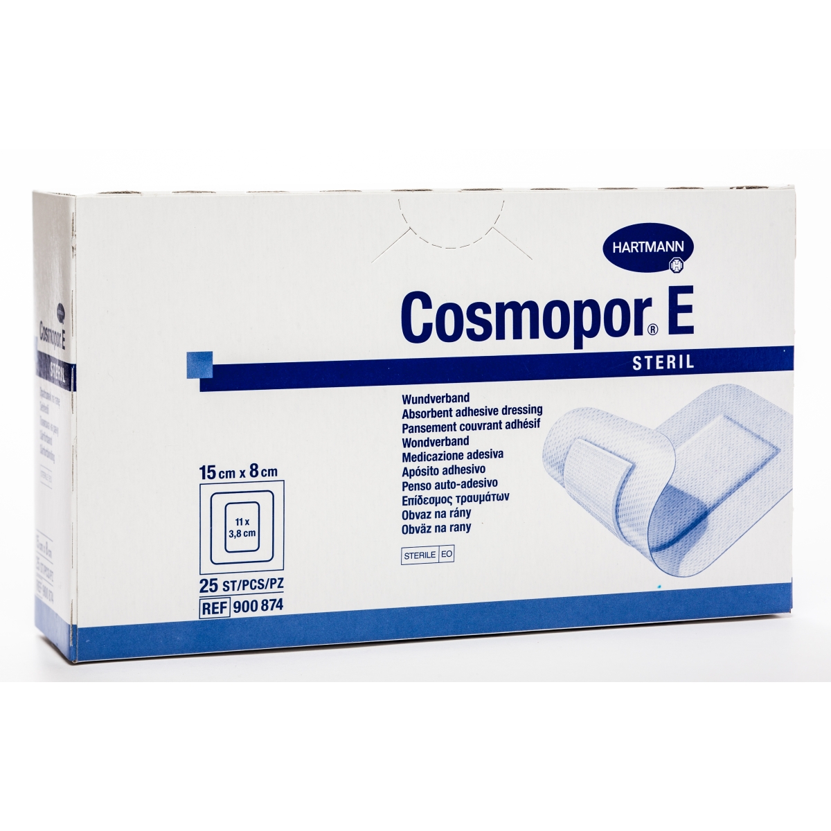 COSMOPOR E plāksteri (15 x 8 cm), 25 gab - Produkta attēls