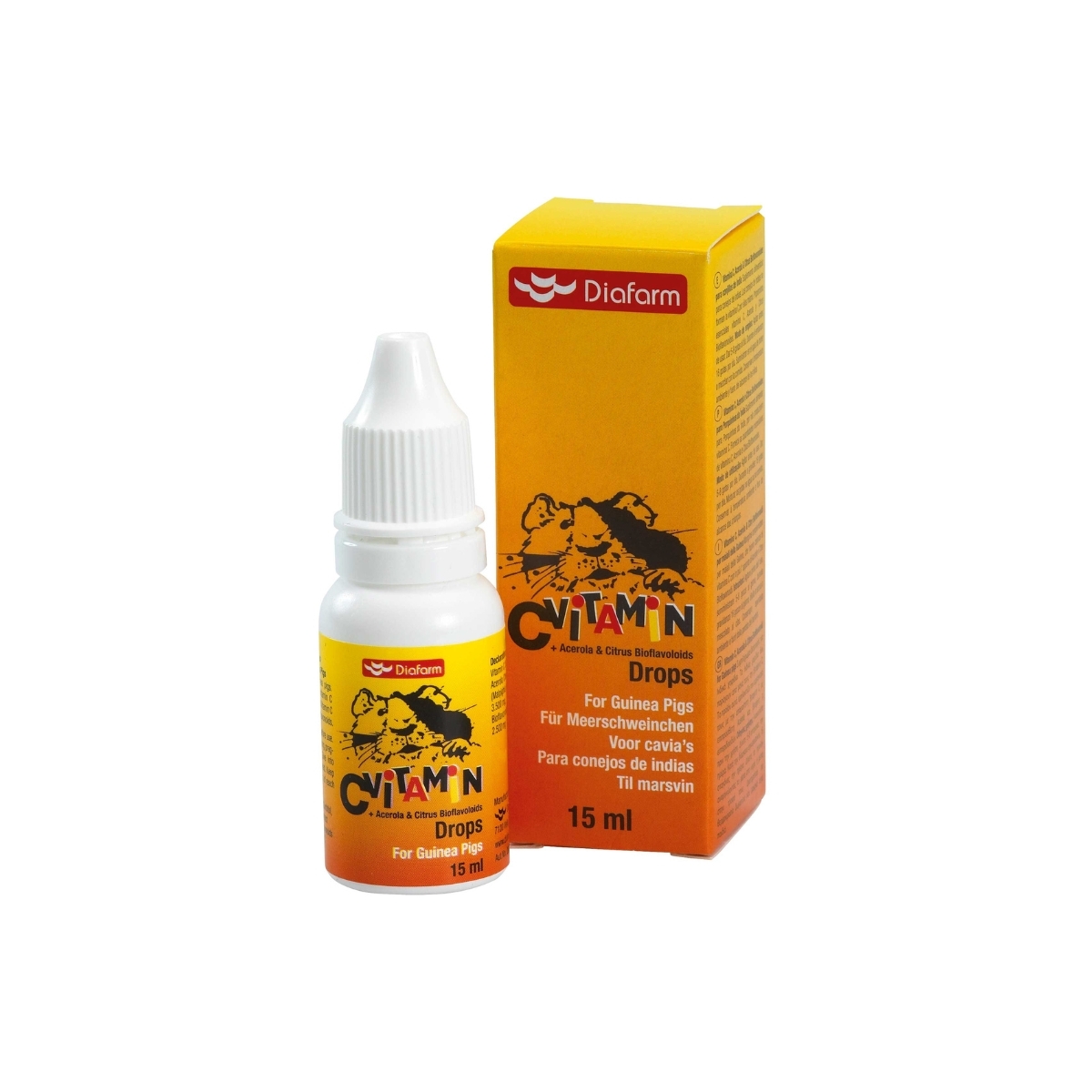 DF VITAMIN C FOR GUINEA PIGS 15ML - Produkta attēls