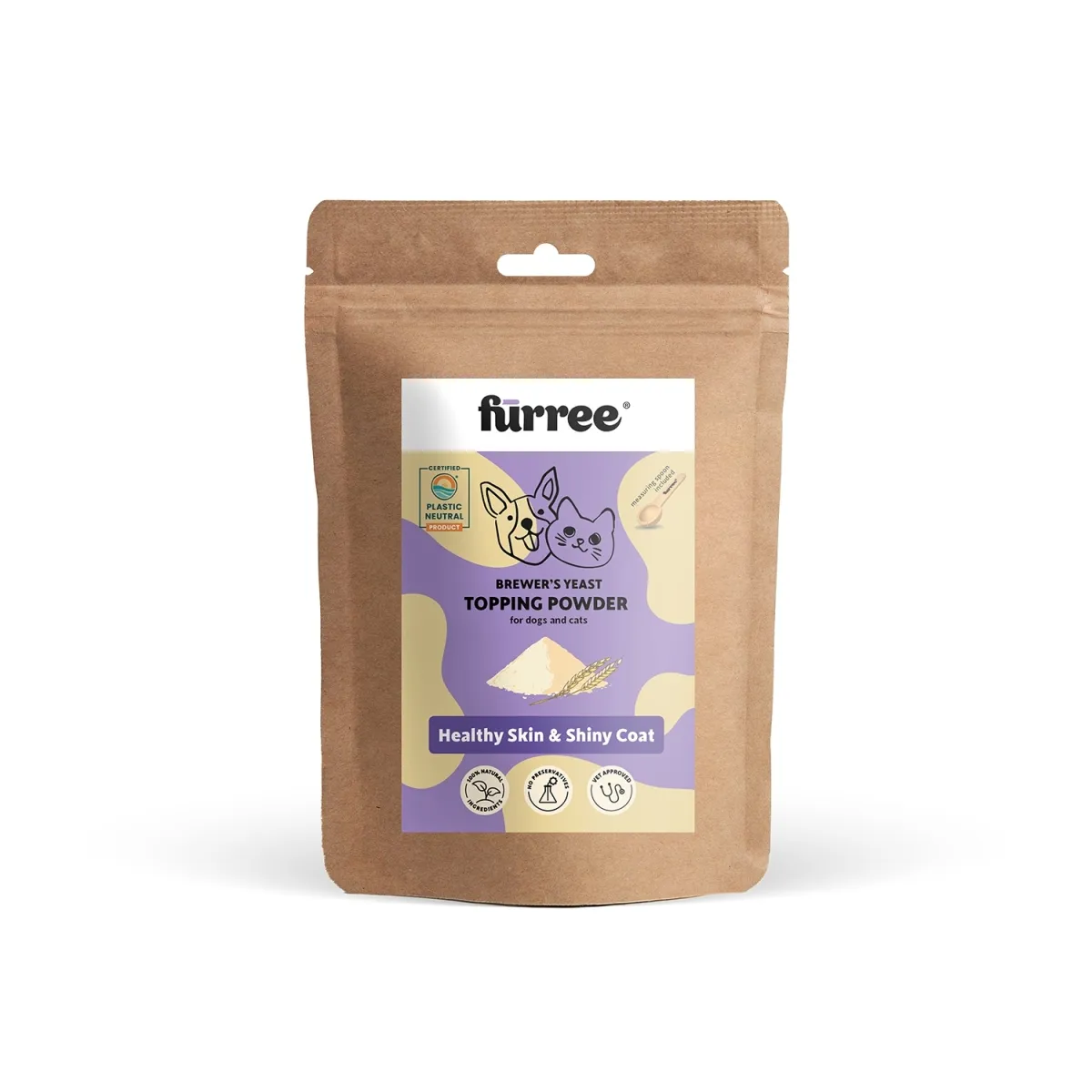 Fürree Topping Alus rauga pulveris 100g suņiem, kaķiem - Produkta attēls