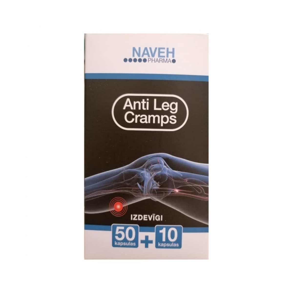 ANTI LEG Cramps kapsulas, 60 gab. - Produkta attēls