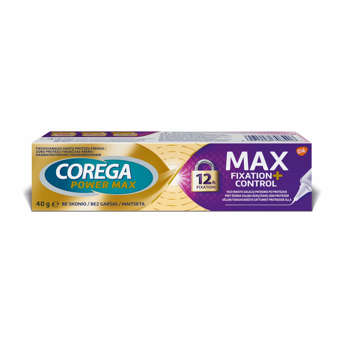 COREGA® Max Control krēms, 40 g - Produkta attēls