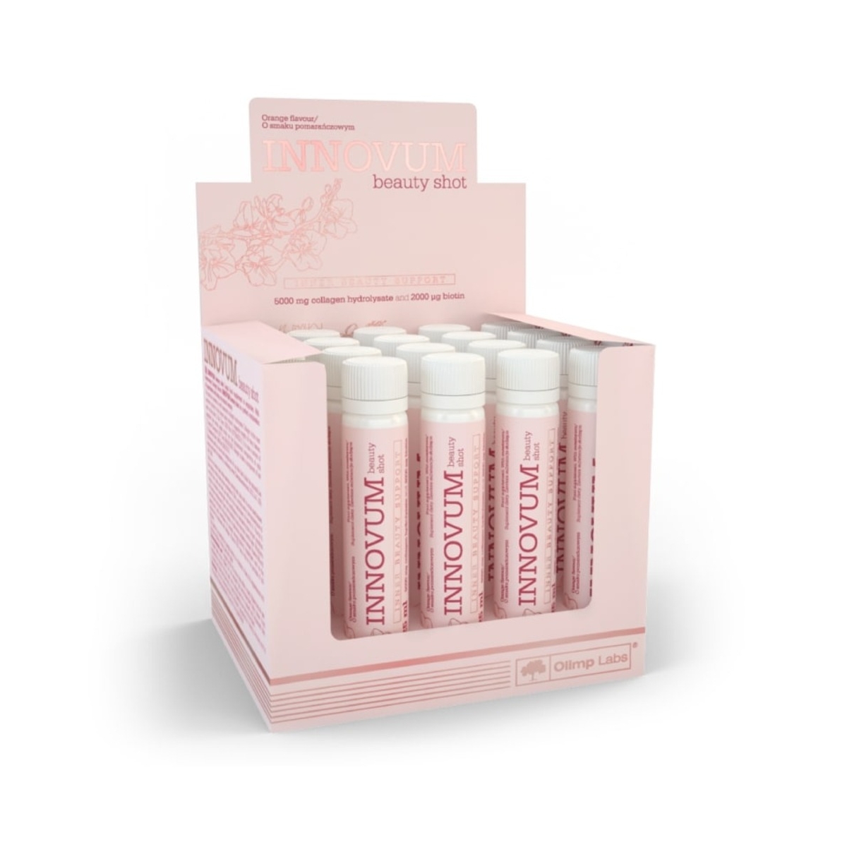 OLIMPLABS Innovum Beauty Shot 25 ml ampulas, 20 gab - Produkta attēls