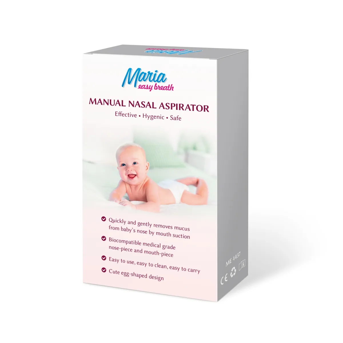 MARIA Easy Breath manuālais deguna aspirators - Produkta attēls